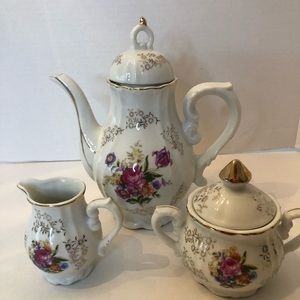 3 piece tea set